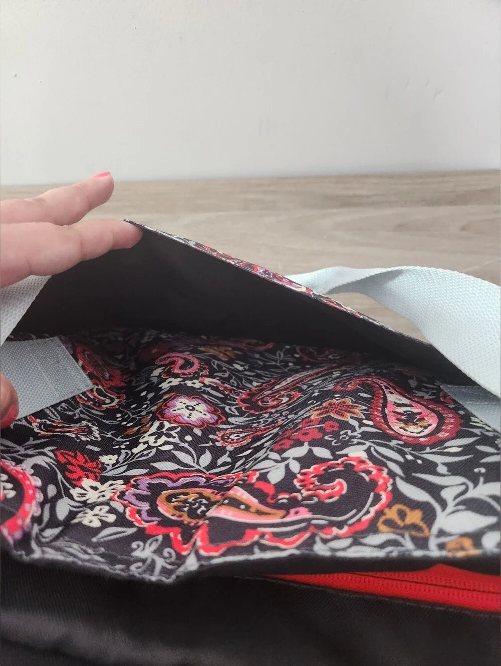 Vera Bradley Coleman Paisley Floral Insulated Cooler Bag
